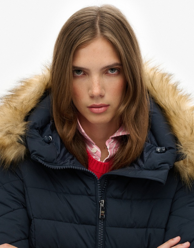 Superdry - Fuji Hooded Mid Length Jacket