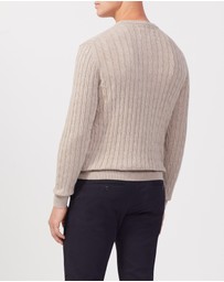 Van Heusen - Cotton Cable Knit Sweater