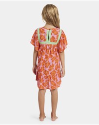 Billabong - Girls 0 to 5 Happy Hibiscus Dress