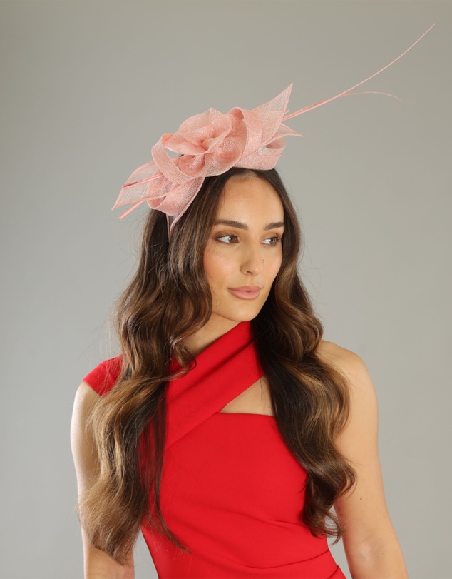 Morgan & Taylor - Judy Fascinator in Pink