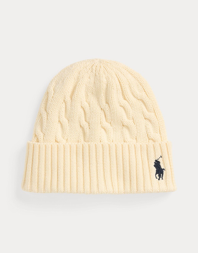 Polo Ralph Lauren - Cable-Knit Cotton Beanie
