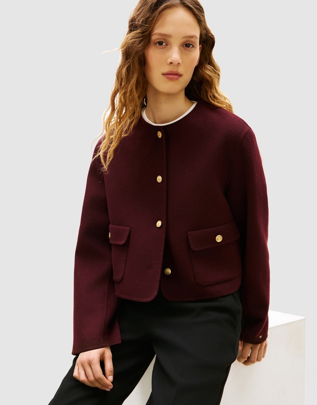Tommy Hilfiger - Double-Faced Wool Blend Jacket
