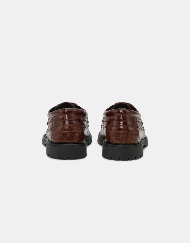 Les Deux - Taylor Croco Boat Shoes