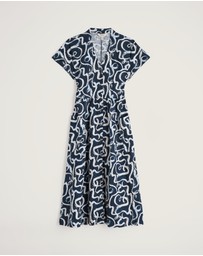 Seasalt - Seasalt Cornwall Navy Fowen Shirt Dress