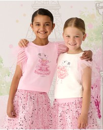 Rock Your Kid - Claris the Mouse Blush T-Shirt