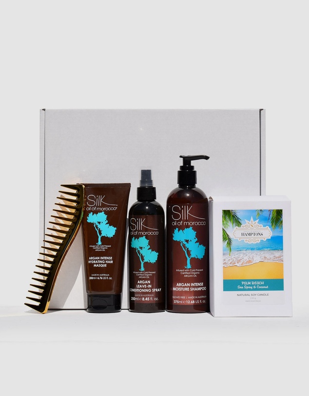 Silk Oil of Morocco - Hair Health and Happiness Gift Hamper