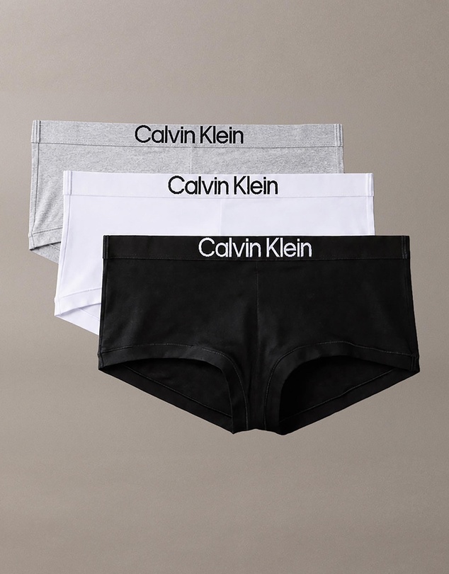 Calvin Klein - 3-Pack Extra Cotton Stretch Boyshorts