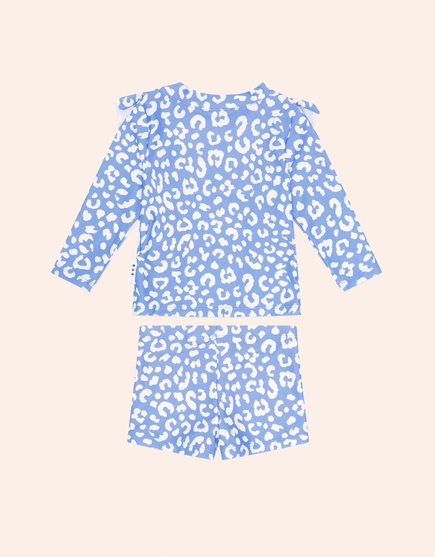 Huxbaby - Leopard Frill 2 Piece Set - ICONIC EXCLUSIVE - Babies-Kids