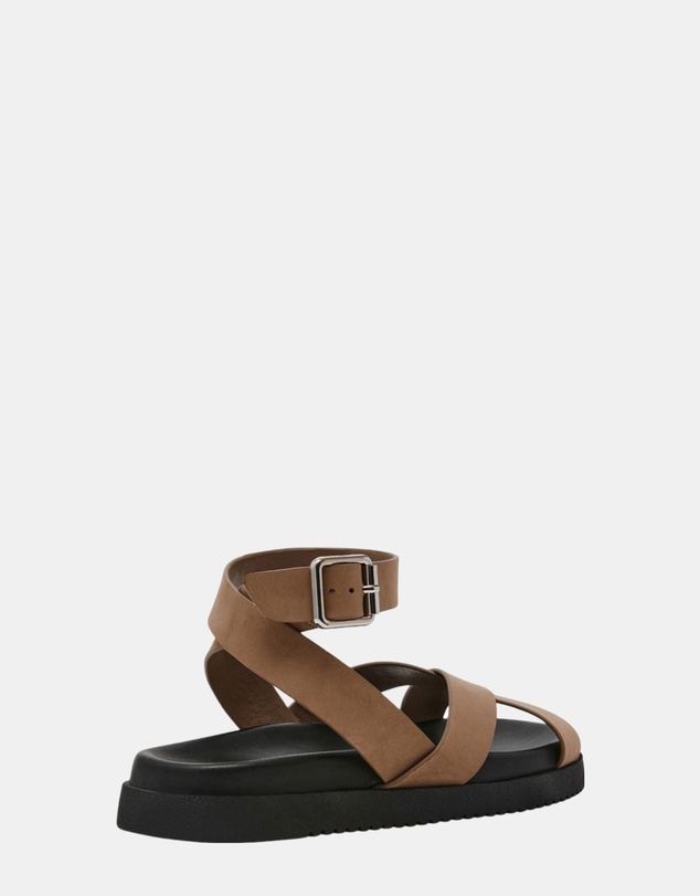 Steve Madden - My Bestie Taupe Nubuck Sandals