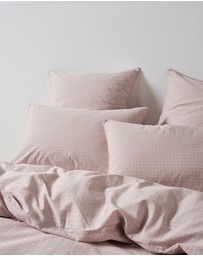 Linen House - Volley Check Quilt Cover Set