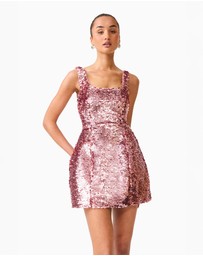 Elliatt - Alissa Tulip Mini Dress Pink