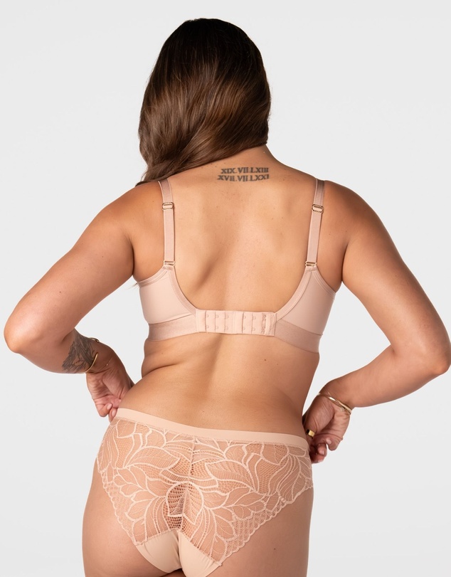 Hotmilk Maternity Lingerie - Flawless Full Cup Plunge Nursing Bra - Wirefree