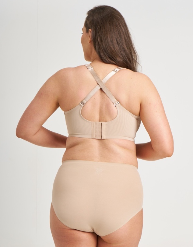 Ava & Audrey  - Ava & Audrey Millie Jacquard Mesh T-Shirt Underwire Bra