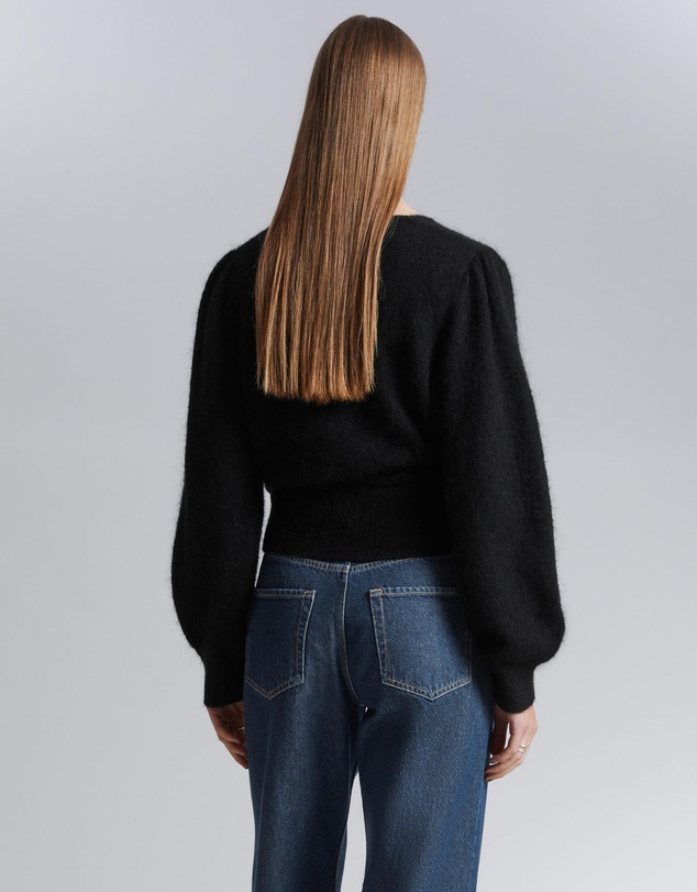 & Other Stories - Mohair-Blend Knitted Wrap Cardigan