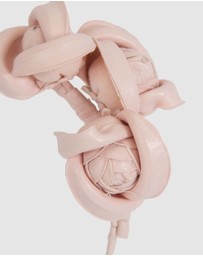 Max Alexander - Leather Flowers Headband