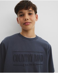 Country Road - Teen Australian Cotton Heritage Oversized T-shirt