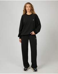 All About Eve - Luxe Active Box Crew Black
