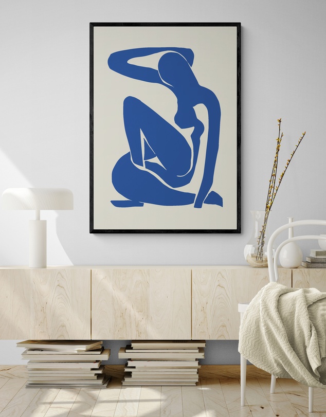 Inka Arthouse - Blue Nude by Henri Matisse Art Print