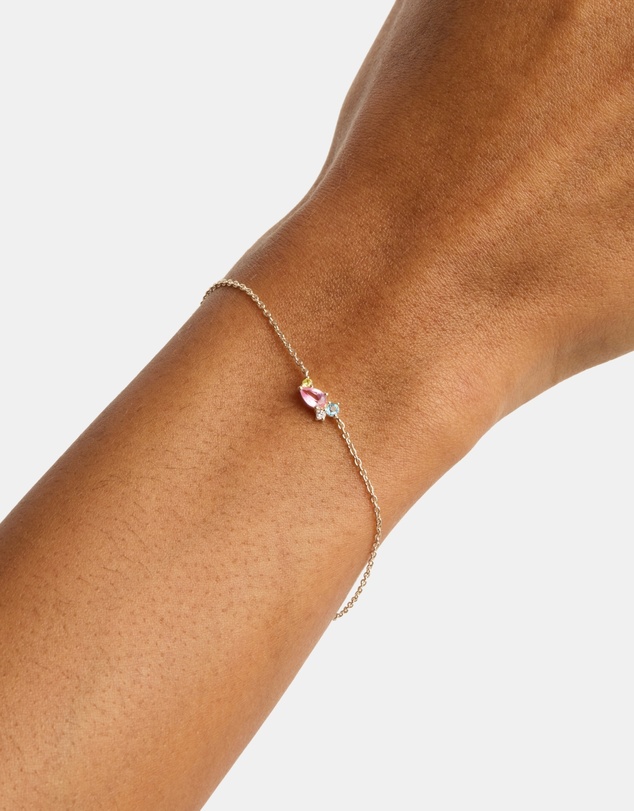 By Charlotte - Silver Cherished Connections Bracelet