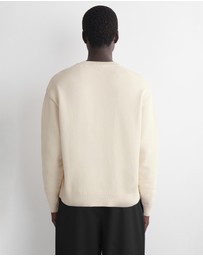COS - Knitted Cotton Crew-Neck Jumper
