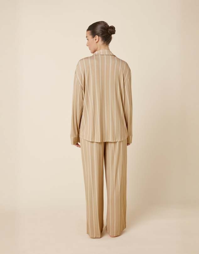 Gingerlilly - Harlow Bamboo Striped PJ Set