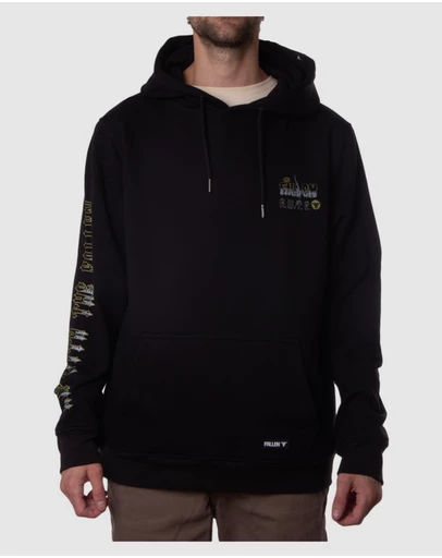 Fallen Footwear - Mens Gargoyle Hoodie Black