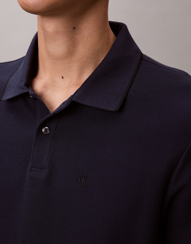 Calvin Klein - Refined Pique Tipped Polo Shirt