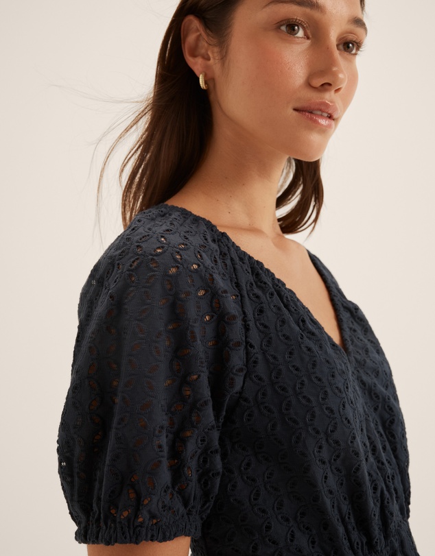 Review - Mabel Broderie Blouse