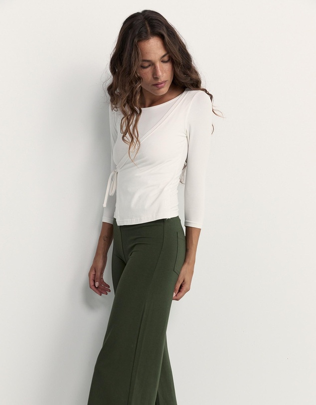 Pinky & Kamal - Mid Rise Flare Pants