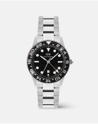 Daniel Wellington - Iconic GMT Link 40mm Ceramic Bezel