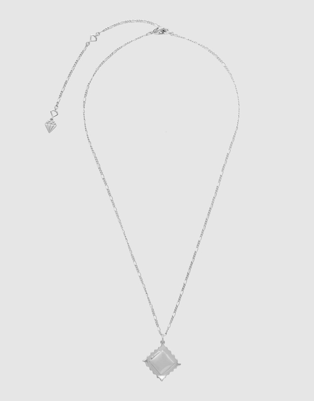 Wanderlust + Co - Ravioli Silver Necklace