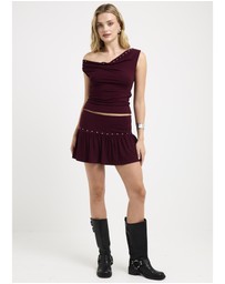 Insight - Lina Studded Cowl Neck Top