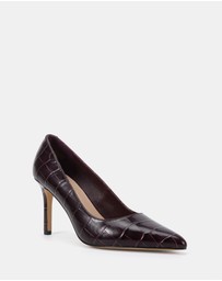 Wittner - Ravyn Croc Embossed Leather Pumps
