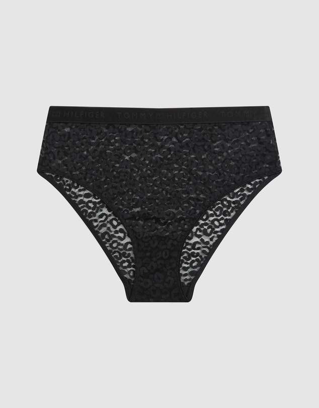 Tommy Hilfiger - Leopard Lace High Rise Briefs