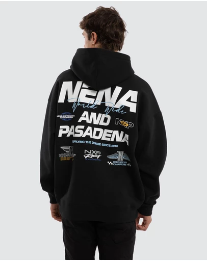 Nena & Pasadena - Network Box Fit Hoodie