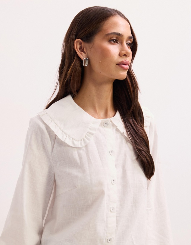 The Fated - Eliza Collared Blouse