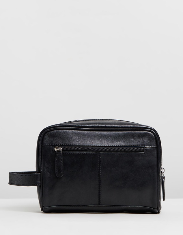Staple Superior - George Leather Washbag