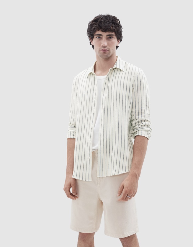 UNISON - Linen Regular Fit Shirt