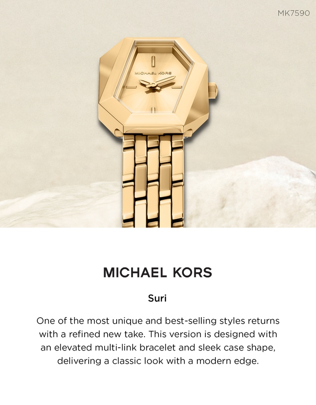 Michael Kors - Suri Gold Tone Analogue Watch