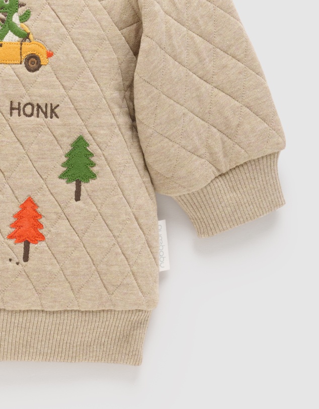 Purebaby - Quilted Windcheater -Kids-Babies