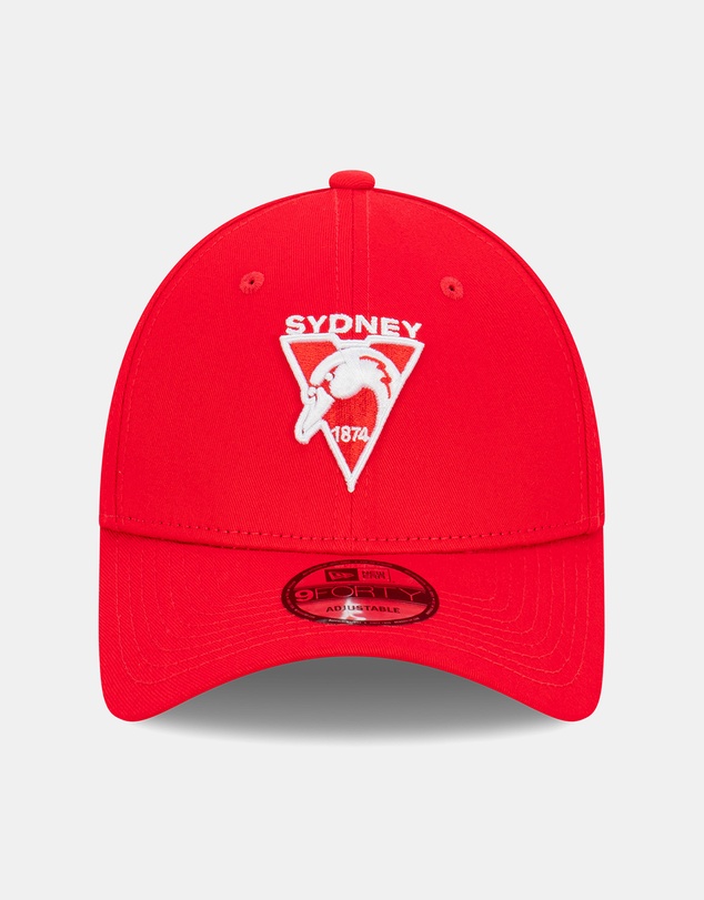 New Era - Sydney Swans Official Team Colours 9FORTY Cloth Strap Cap