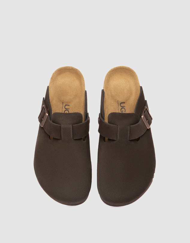 EVERAU - Australian Shepherd Ugg Berrin Cow Suede Upper Loafer Oxfords Flats