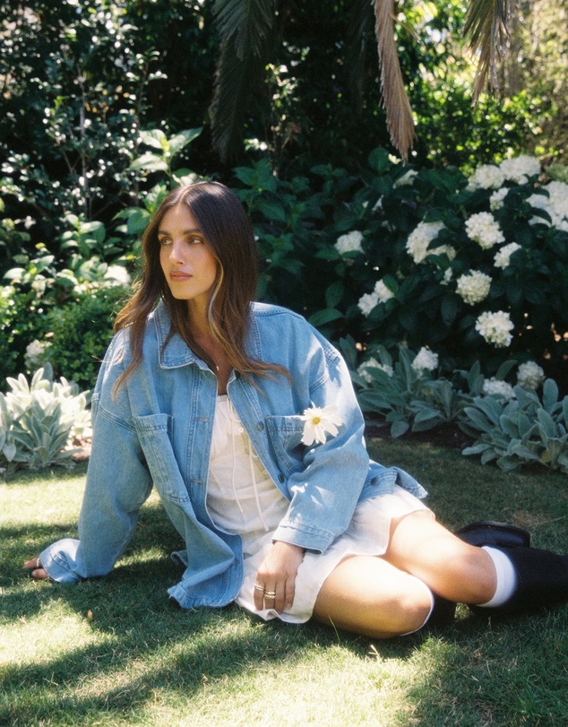 All About Eve - Dale Denim Shacket Light Blue
