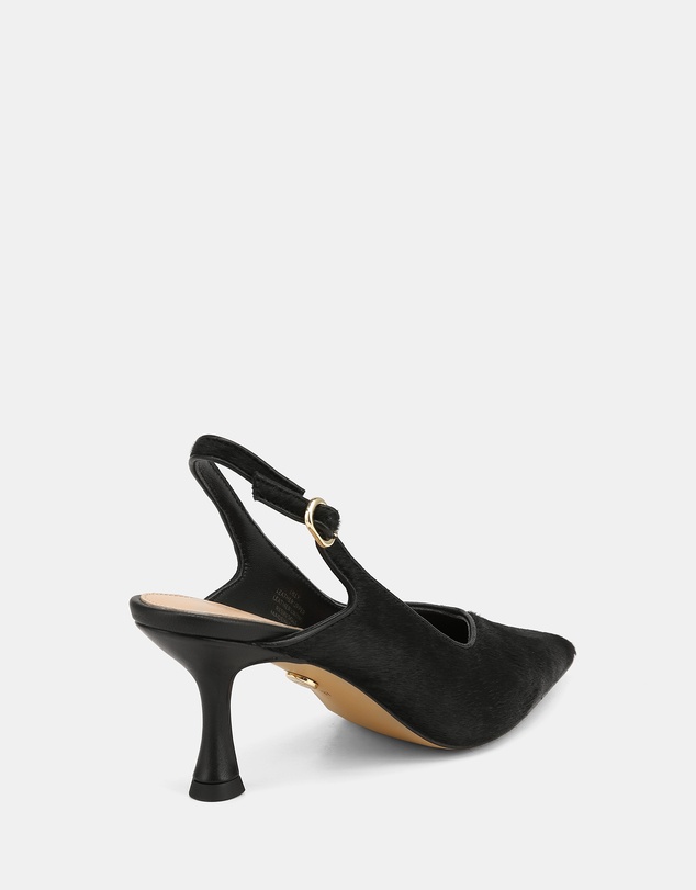 Wittner - Lilly Hair-on Leather Slingbacks