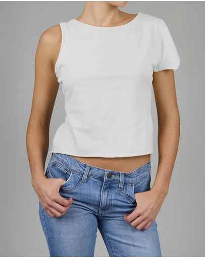 Love and Nostalgia - Two Faced Tee - White