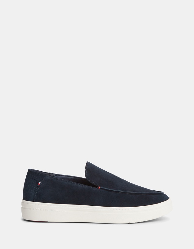 Tommy Hilfiger - Milann Light Suede Loafers - Men's
