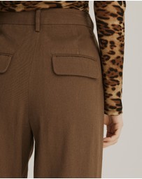 Atmos&Here - Charlie Twill Turn Hem Pants