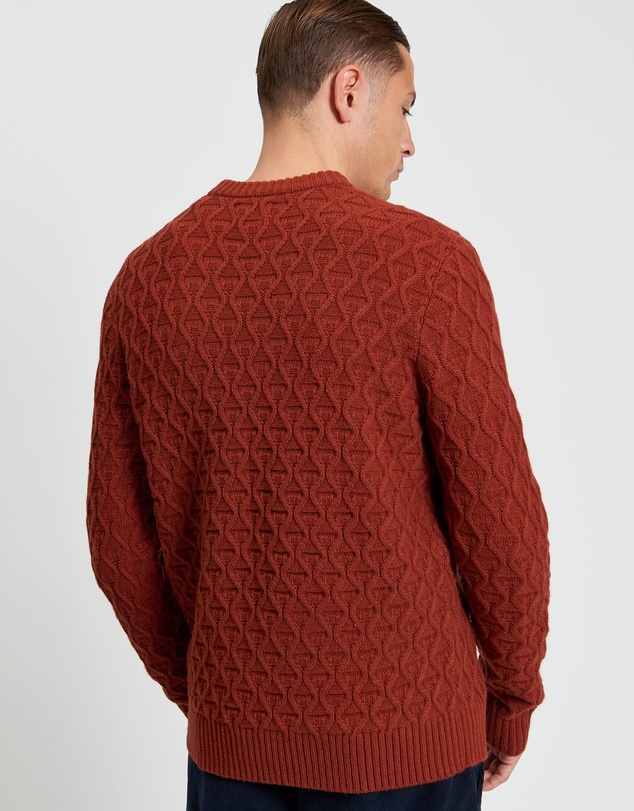 Ben Sherman - Cable Texture Crew