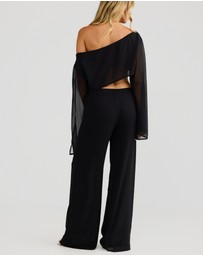 Vacay Swimwear - Bella Pant Black