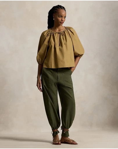 Polo Ralph Lauren - Shirred Cotton Shirt